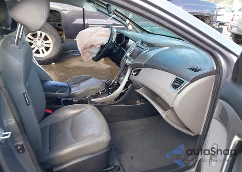 2013 Hyundai Elantra Limited из США, поврежденный, VIN KMHDH4AE9DU919257